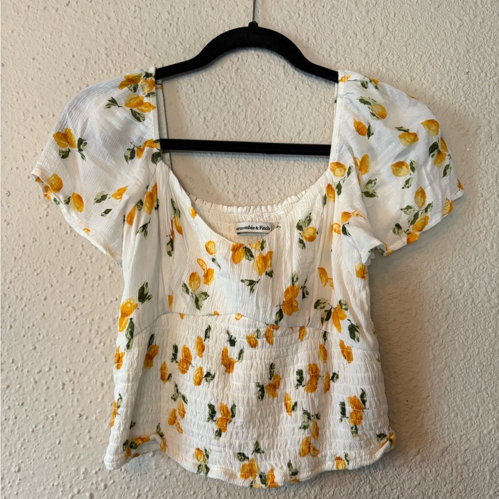 Abercrombie smock top